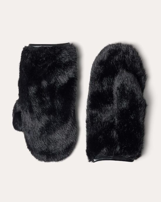 Produktabbildung für Webpelzhandschuhe mit Teddyfutter