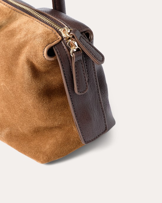 Produktabbildung für Baguettetasche Materialmix