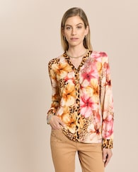 Produktabbildung für Blusenshirt mit Schmuckknöpfen
