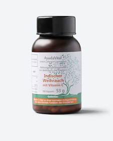 Produktabbildung für Indischer Weihrauch mit Vitamin C, 180 Kps.
