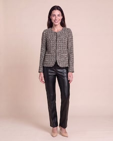 Produktabbildung für Blazer Multicolor mit Bouclé-Optik