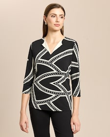 Produktabbildung für Shirt mit Kettenprint