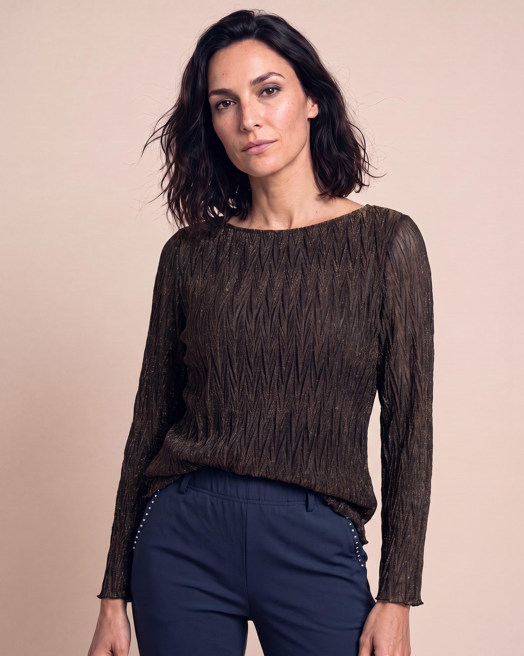 Produktabbildung für Bluse Plissée Struktur