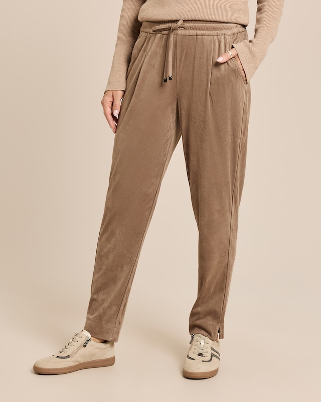 Jogpants Tommy aus Lederimitat