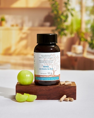 Produktabbildung 2 für Amla mit Biotin & Zink, 180 Kapseln