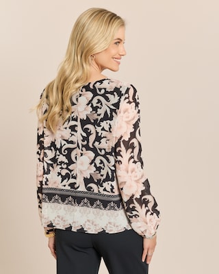 Produktabbildung 4 für Bluse mit Ornamentmuster