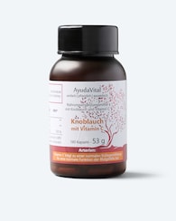 Produktabbildung für Knoblauch mit Vitamin C, 180 Kps.