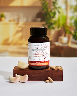 Produktabbildung 2 für Knoblauch mit Vitamin C, 180 Kapseln