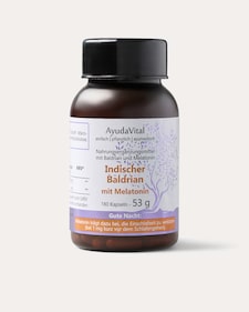 Produktabbildung für Indischer Baldrian mit Melatonin, 180 Kps.