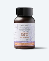 Produktabbildung für Indischer Baldrian mit Melatonin, 180 Kps.