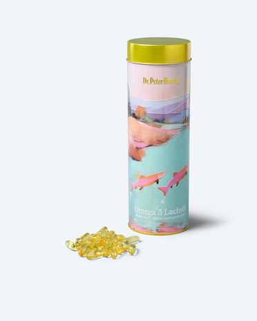 Produktabbildung für Omega 3 Lachsöl, 500 Kps. mit Schmuckdose