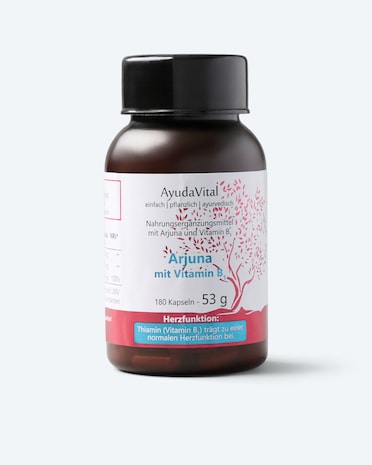Produktabbildung für Arjuna mit Vitamin B1, 180 Kps.