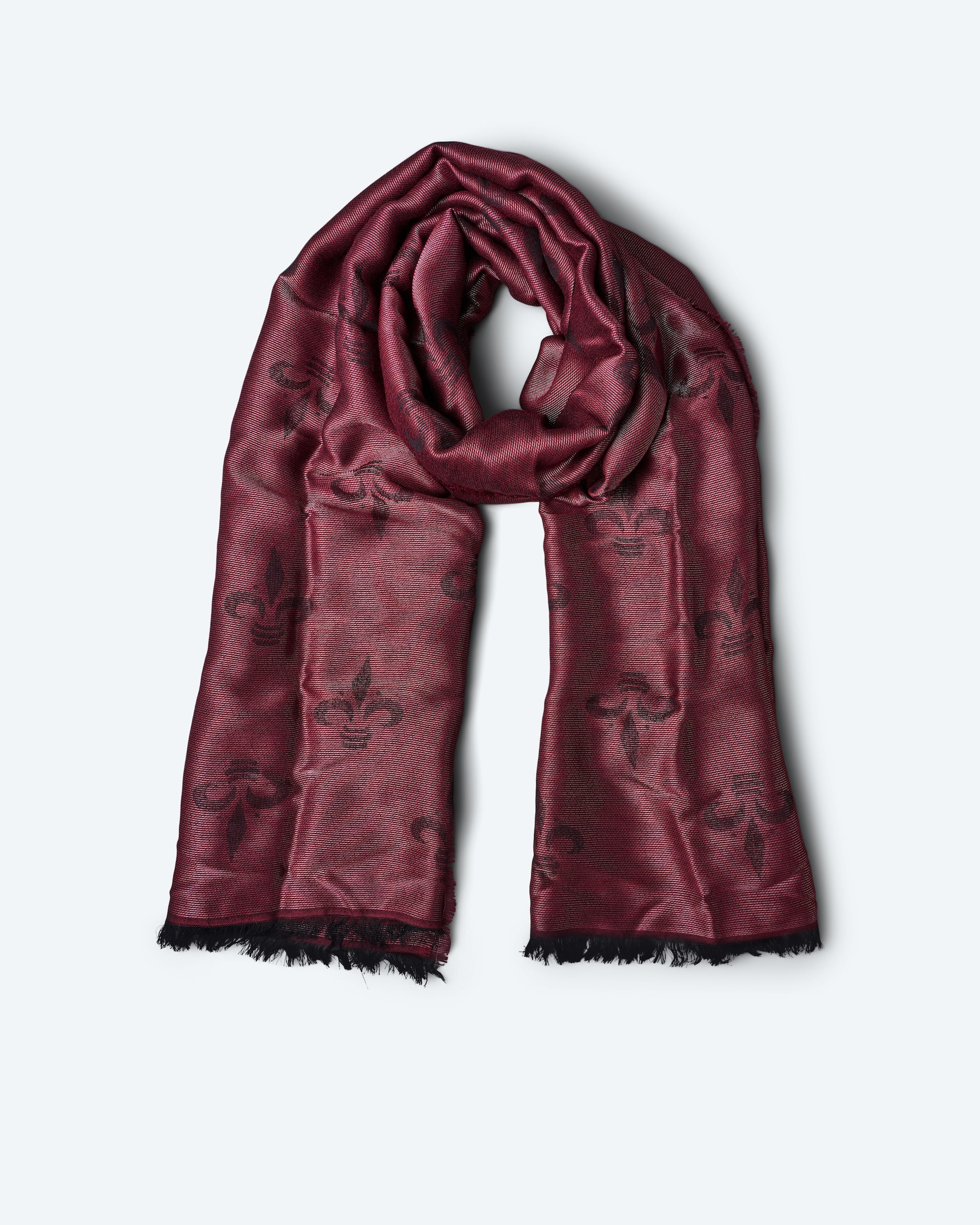 Produktabbildung für Jacquard Stola mit Logolilie