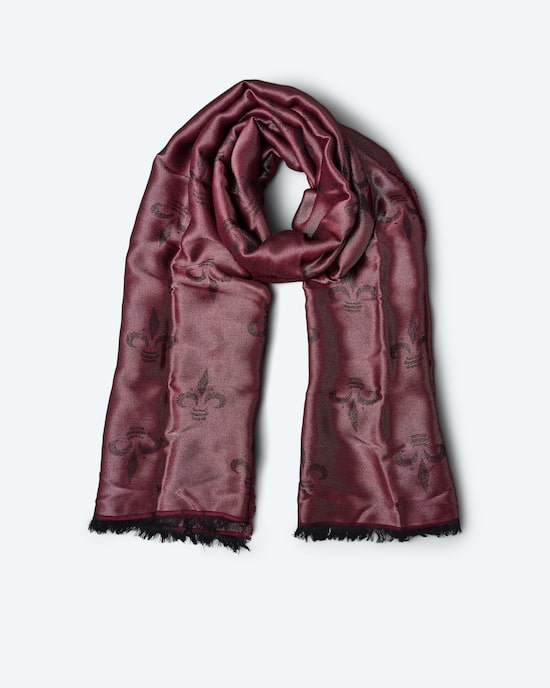 Produktabbildung für Jacquard Stola mit Logolilie