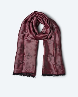 Produktabbildung für Jacquard Stola mit Logolilie