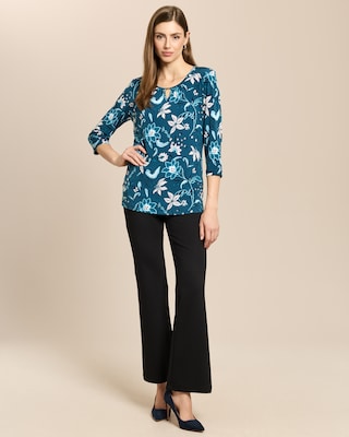 Produktabbildung 3 für Shirt mit Blumen in Paisleyoptik