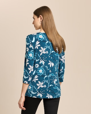 Produktabbildung 4 für Shirt mit Blumen in Paisleyoptik