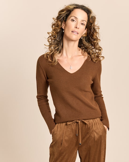 Produktabbildung für Pullover mit Seide