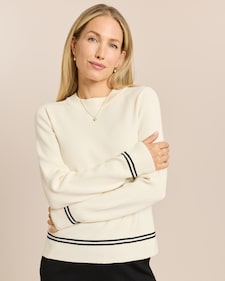 Produktabbildung für Boxy Strickpullover