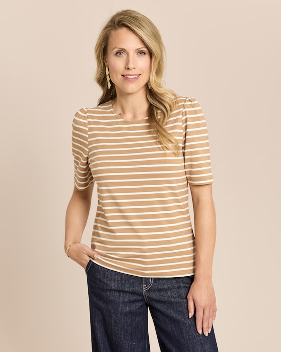 Produktabbildung für Jubiläums-Shirt mit Streifen