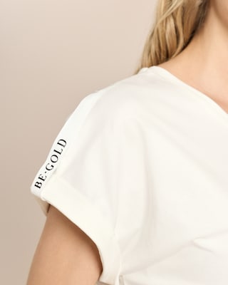 Produktabbildung 5 für T-Shirt mit Ärmeldetail und Print