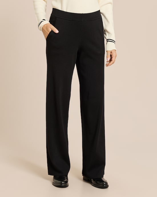 Produktabbildung für Wide Leg Strickhose
