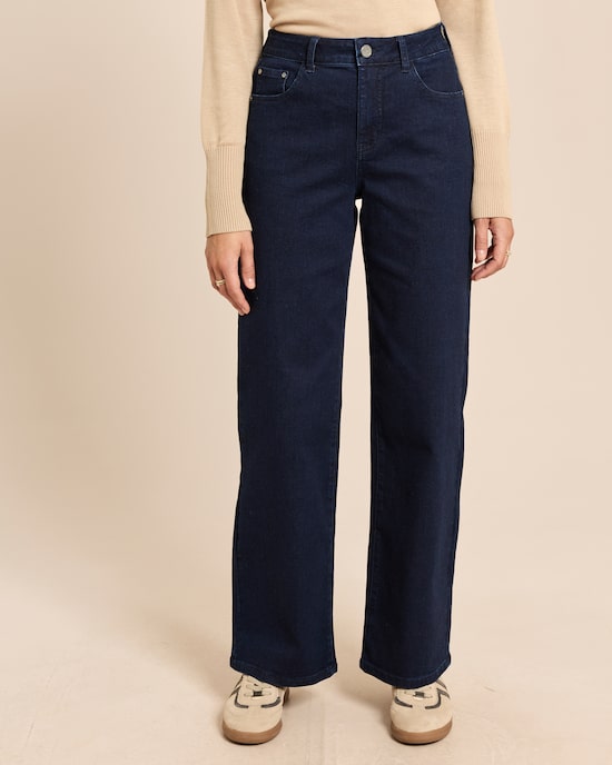 Produktabbildung für Wide Leg Jeanshose