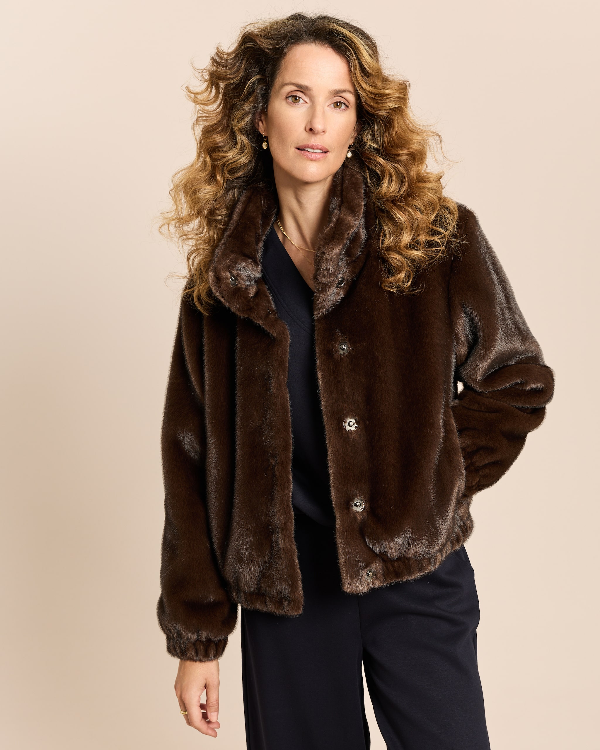 Produktabbildung für Webpelz Jacke