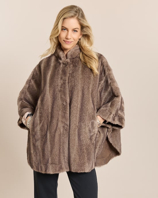 Produktabbildung für Webpelz-Poncho