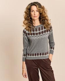 Produktabbildung für Norweger Strickpullover