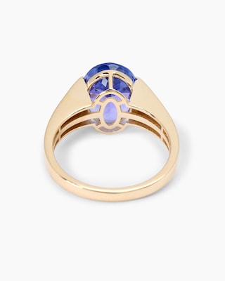 Produktabbildung 4 für Ring mit Tansanit AAAA+