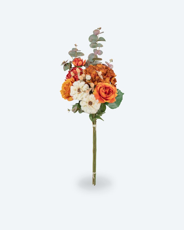Paradessa Hortensienstrauss gross 89cm kuenstlich Kunstblumen Dekoration