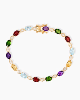 Produktabbildung 2 für Armband mit Multi-Edelsteinen
