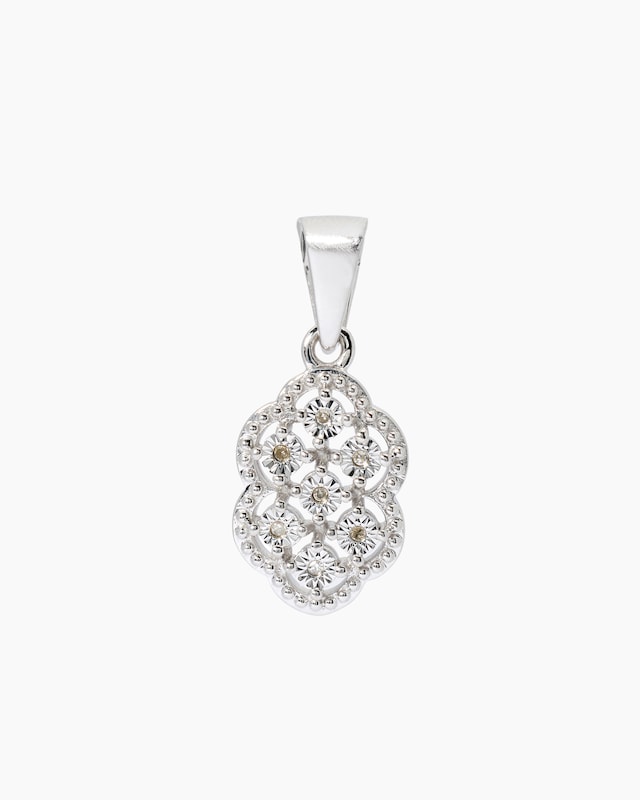 Diamant-Anhänger 0,03 ct