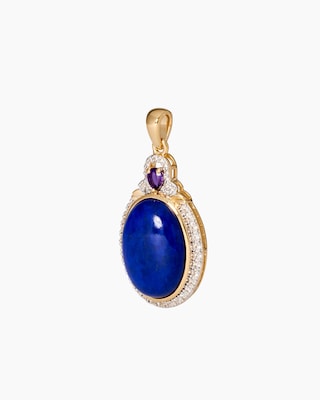 Produktabbildung 2 für Anhänger mit Lapislazuli & Amethyst