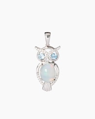 Produktabbildung für Anhänger mit Äthiopischem Opal, Topas & Zirkon