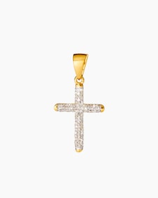 Produktabbildung für Diamant-Anhänger ca. 0,21 ct