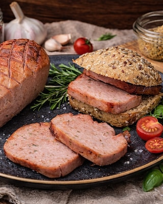 Produktabbildung 3 für Meraner Leberkas mit Alpenkräutern 1 kg