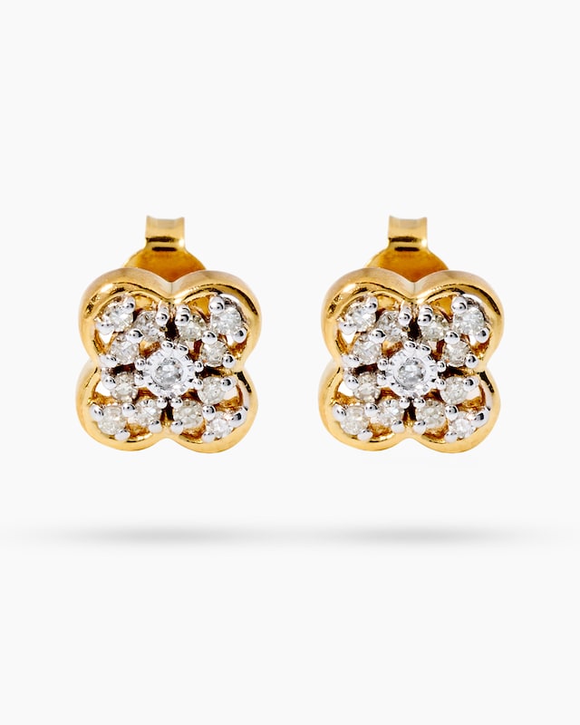 Diamant-Ohrstecker ca. 0,14 ct