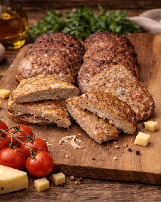 Produktabbildung für Alm-Fleischküchle mit Käse 10x 80 g