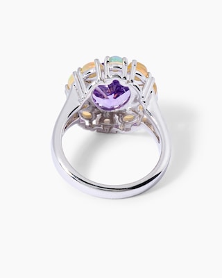 Produktabbildung 4 für Ring mit Amethyst & Opal