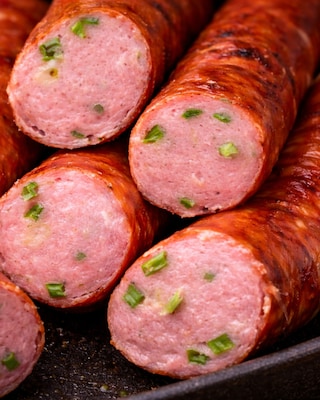 Produktabbildung 2 für Tuxer Spargelbratwurst, 6x 140 g