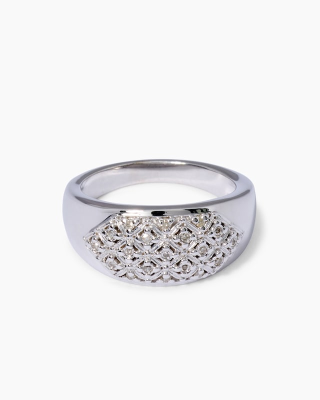 Diamantring ca. 0,09 ct