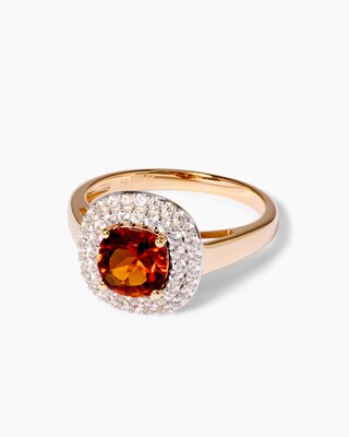 Produktabbildung 2 für Ring mit Madeira Citrin & Zirkon