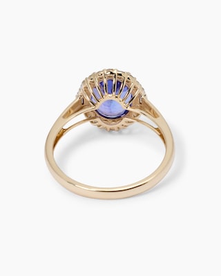 Produktabbildung 4 für Ring mit Tansanit AAAA+ und Diamanten