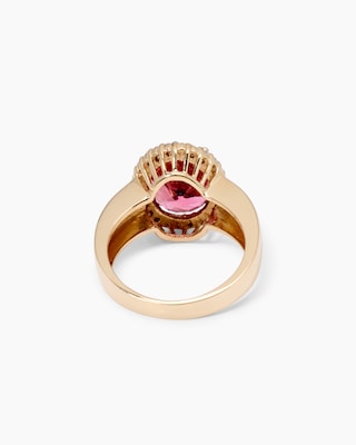 Produktabbildung 3 für Ring mit Pink Turmalin & Brillanten