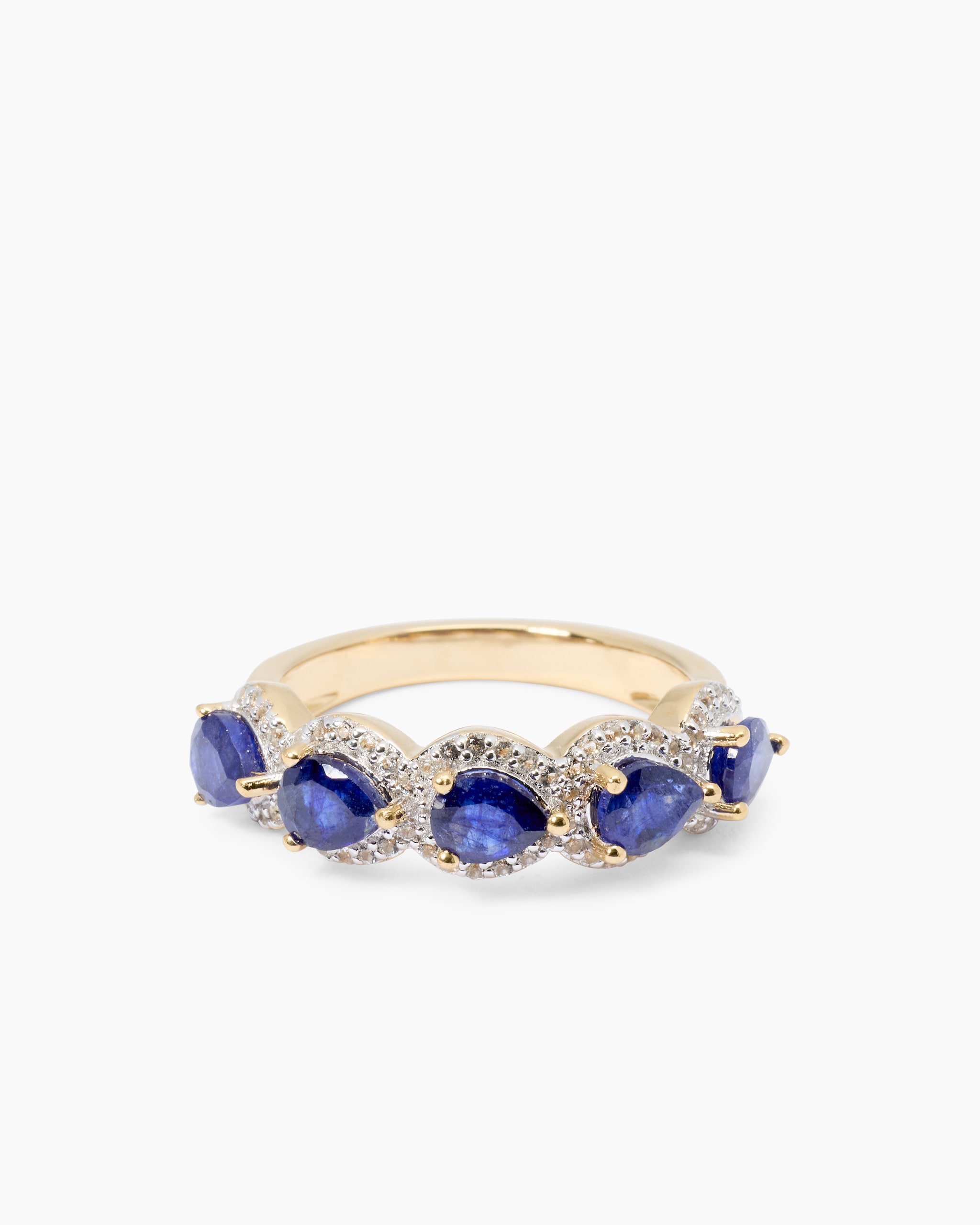 Produktabbildung für Ring mit Saphir & Topas