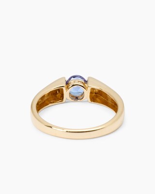 Produktabbildung 4 für Ring mit Tansanit AAAA