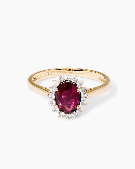Produktabbildung für Ring mit Pink Turmalin & Zirkon
