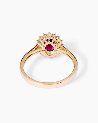 Produktabbildung 4 für Ring mit Pink Turmalin & Zirkon